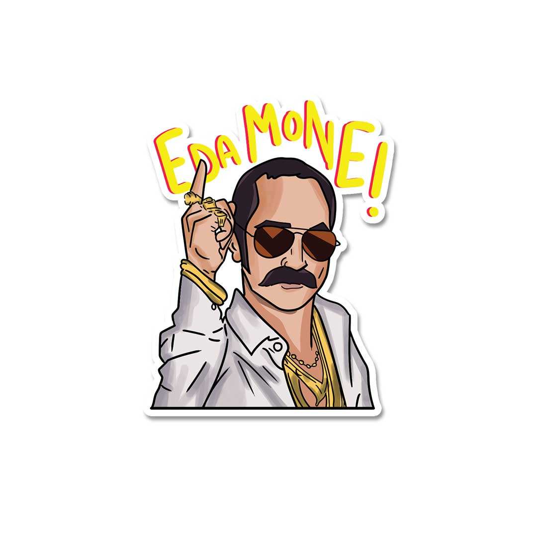 Eda Mone Sticker - Stickers | STICK IT UP