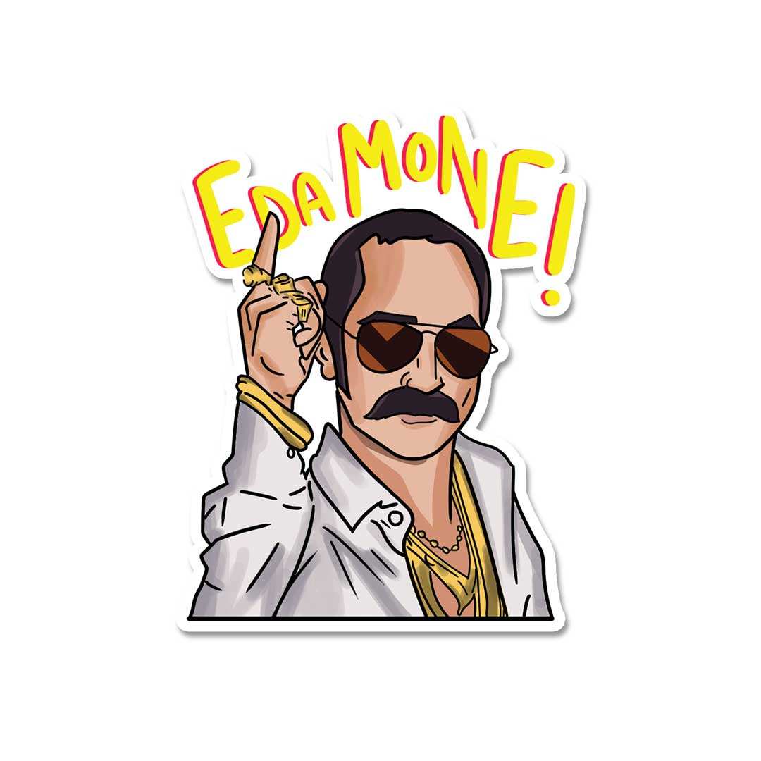 Eda Mone Sticker - Stickers | STICK IT UP