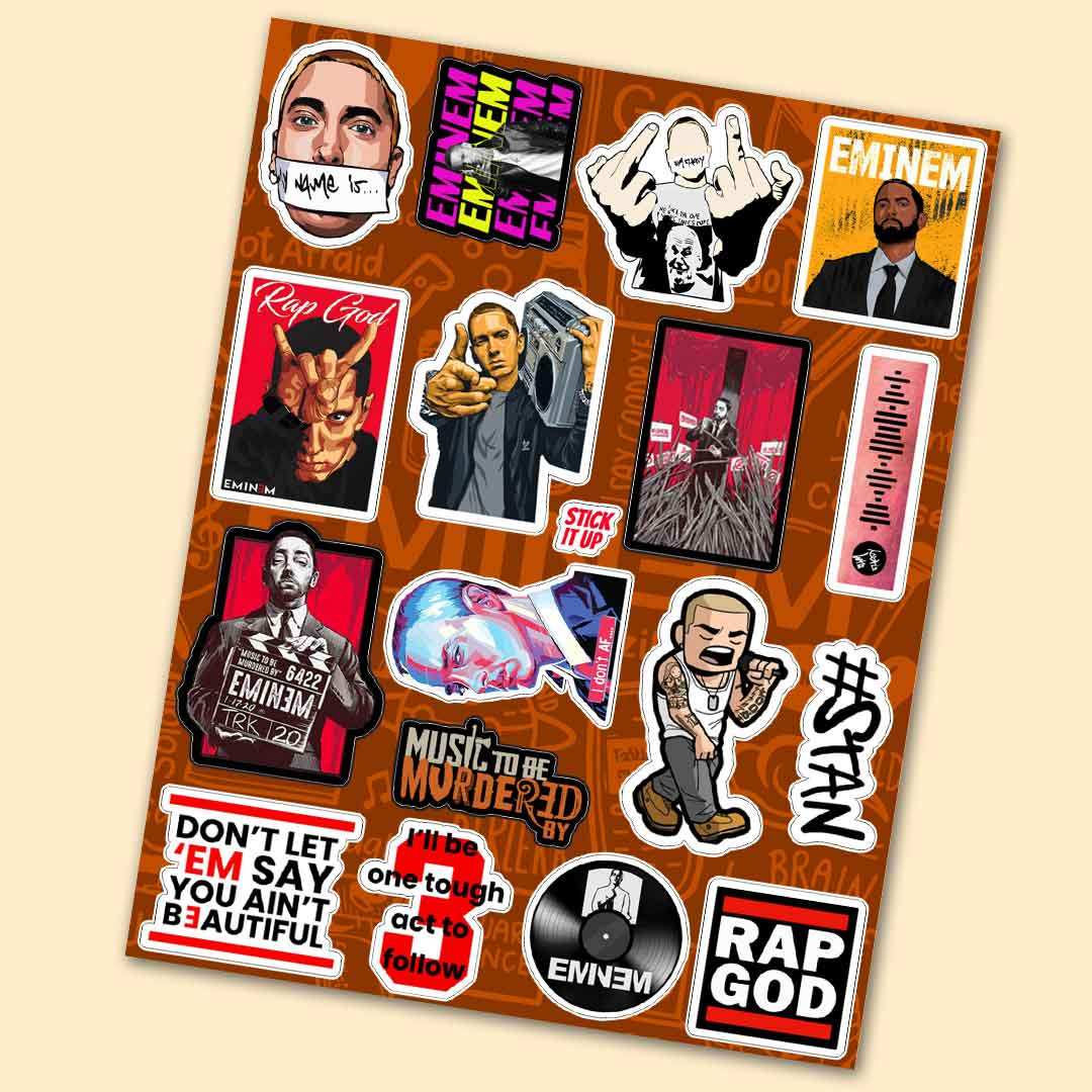 Detroit Rap Legend Fan Sheet - die-cut vinyl sticker sheet | STICK IT UP Canada