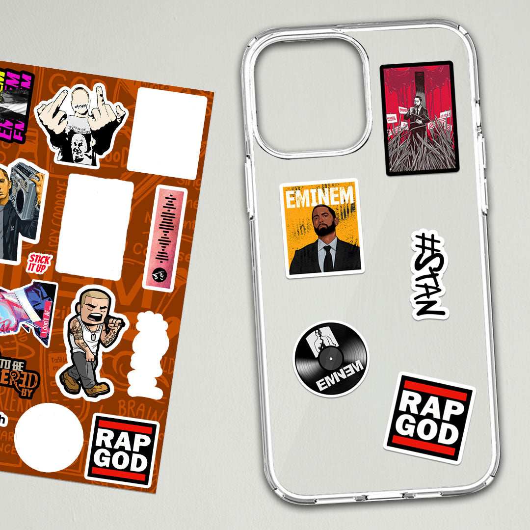 Detroit Rap Legend Fan Sheet - die-cut vinyl sticker sheet | STICK IT UP Canada