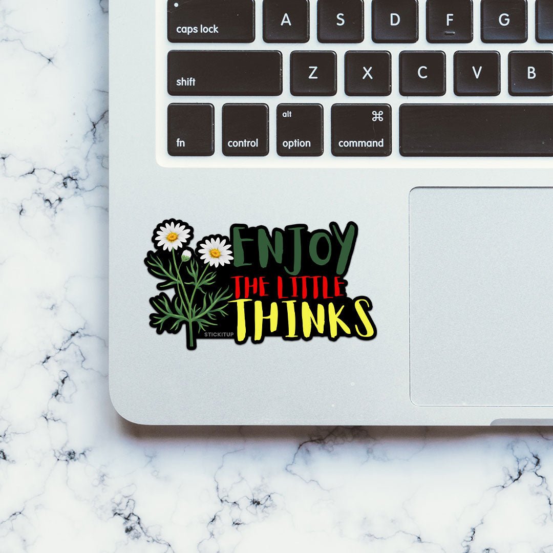 Enjoy Little Thinks Sticker - Stickers | STICK IT UP