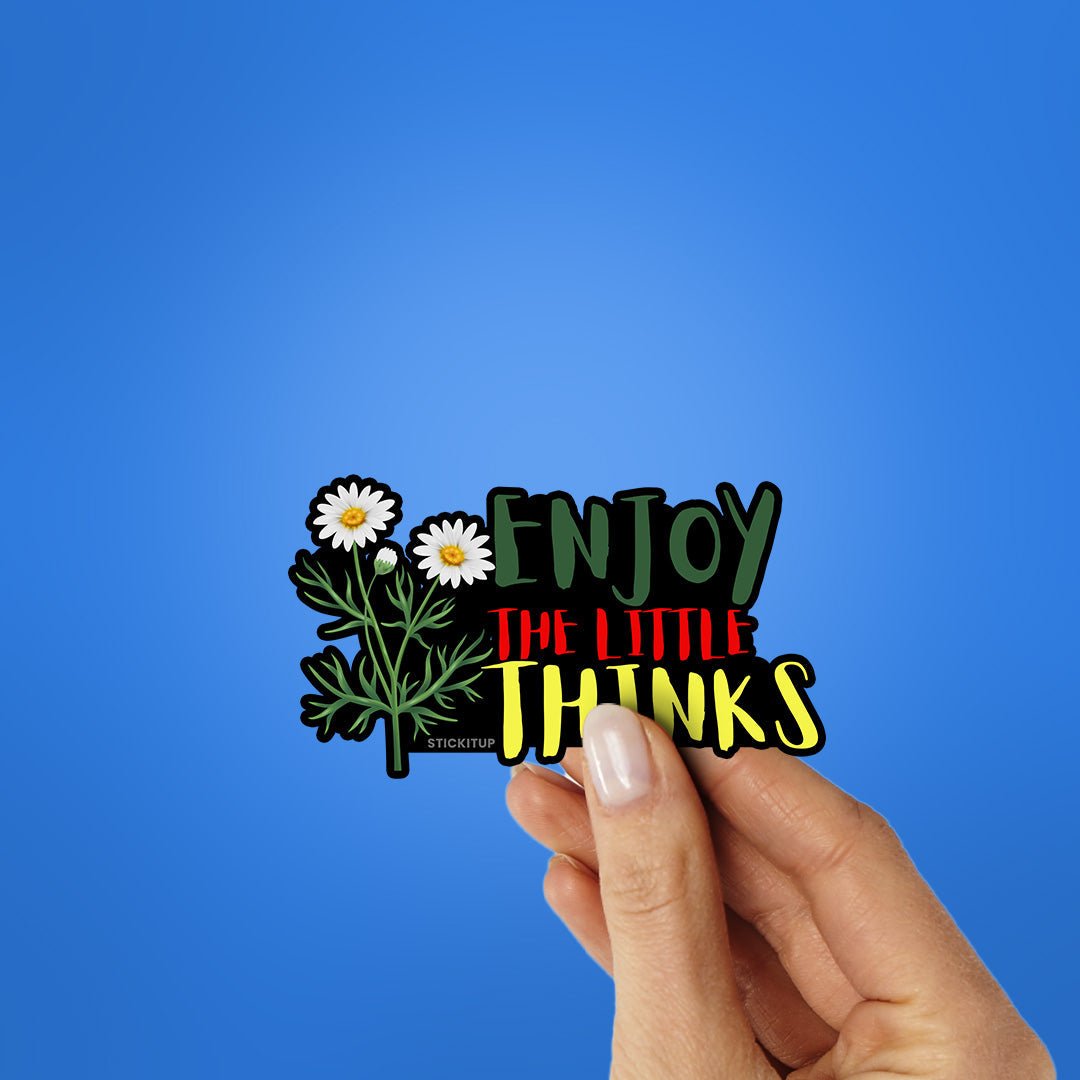 Enjoy Little Thinks Sticker - Stickers | STICK IT UP