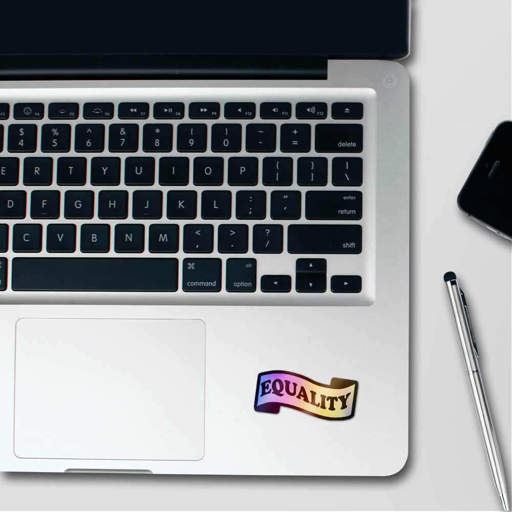 Equality Holographic Stickers - Holographic Stickers | STICK IT UP