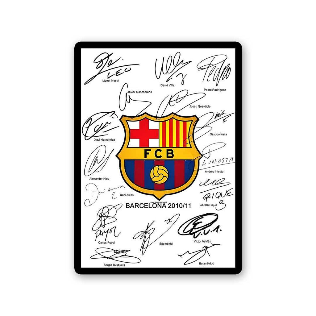 Fcb Sticker waterproof vinyl decal for laptop, bike, car & bottle