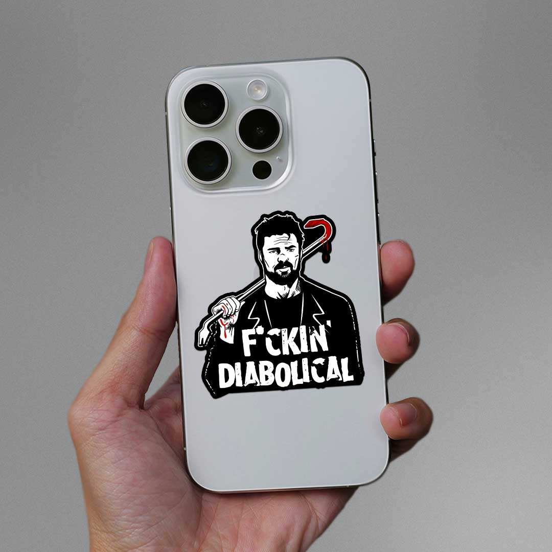 Fckin Diabolical Sticker - Stickers | STICK IT UP