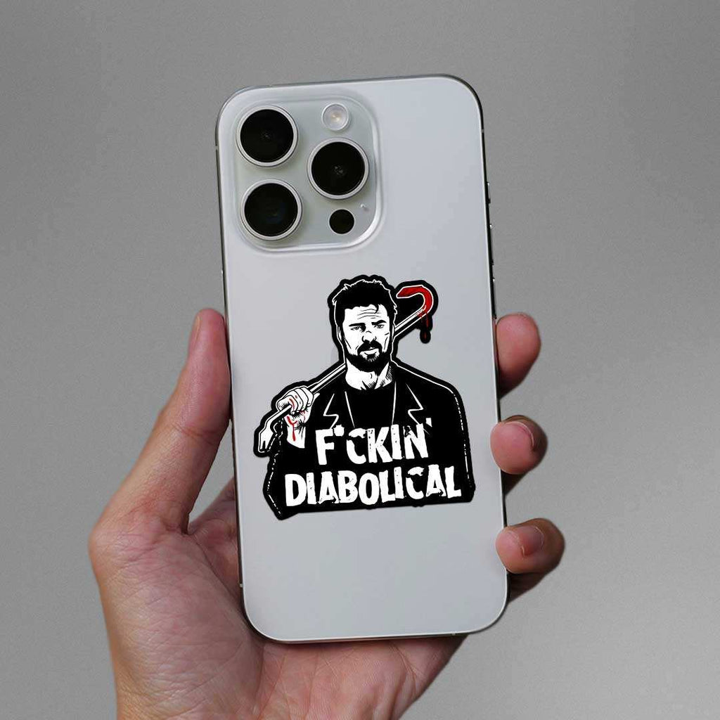 Fckin Diabolical Sticker - Stickers | STICK IT UP