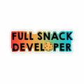 Full Snack Developer Sticker - Stickers | STICK IT UP