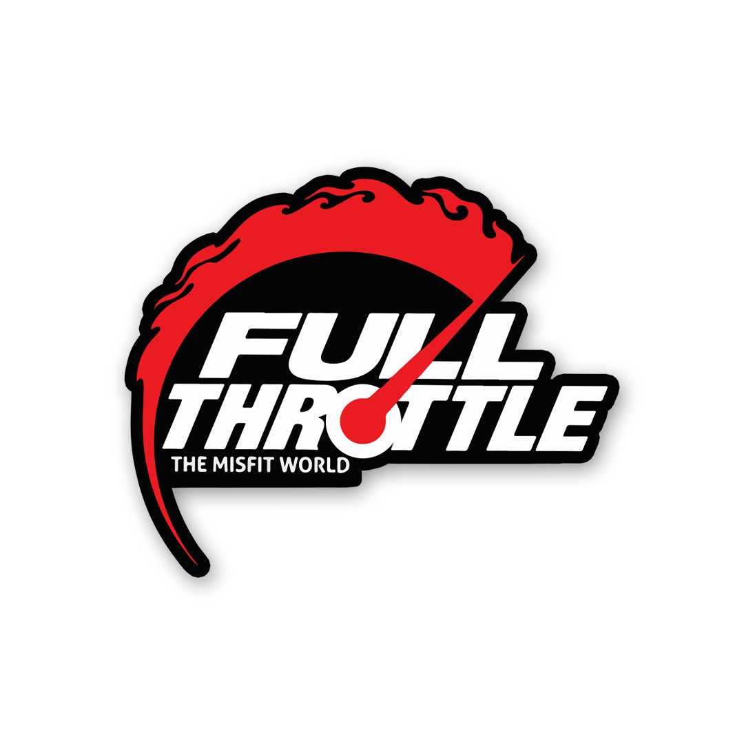 Full Throttle Sticker - Stickers | STICK IT UP
