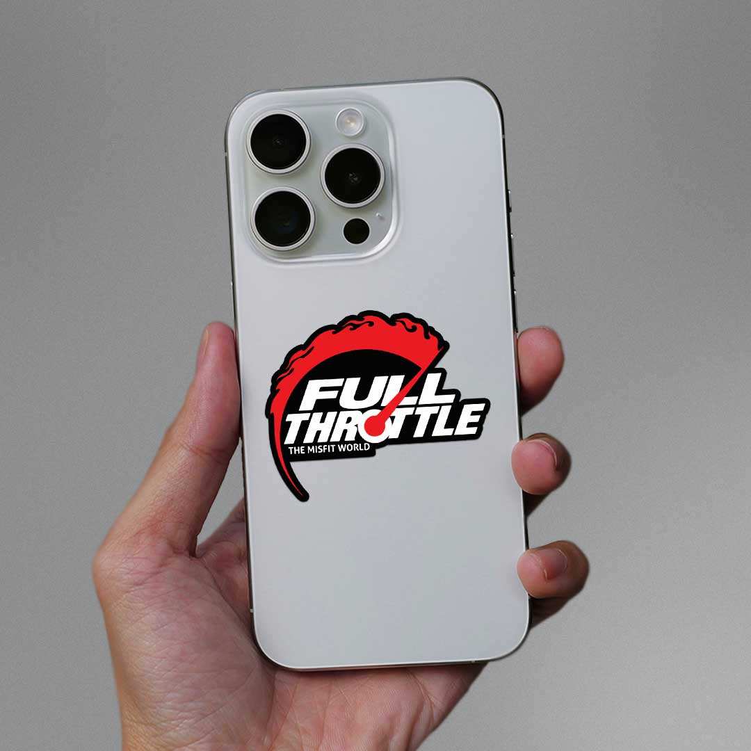 Full Throttle Sticker - Stickers | STICK IT UP