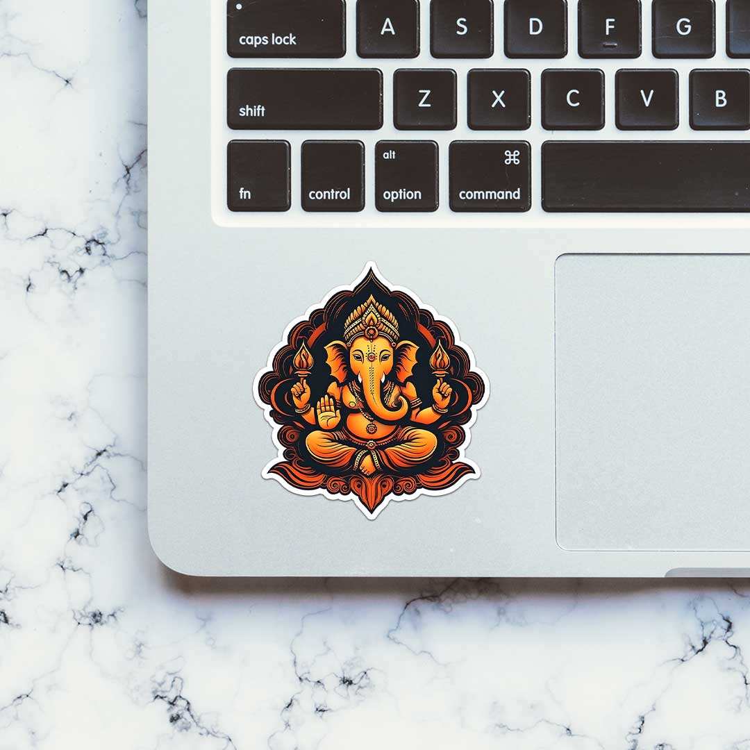 Ganpati Bappa Sticker - Stickers | STICK IT UP