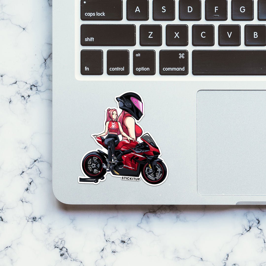 GIRL BIKE Sticker - Stickers | STICK IT UP