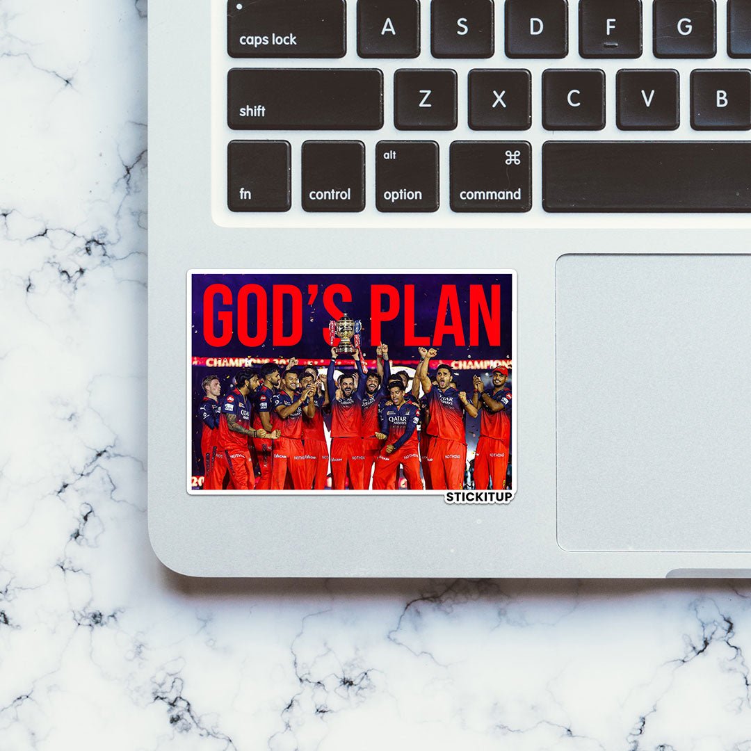 GODS PLAN Sticker - Stickers | STICK IT UP