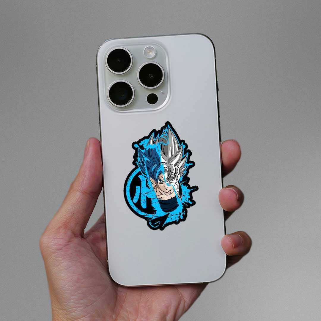 Goku Ultra Sticker waterproof vinyl decal for laptop, bike, car & bottle