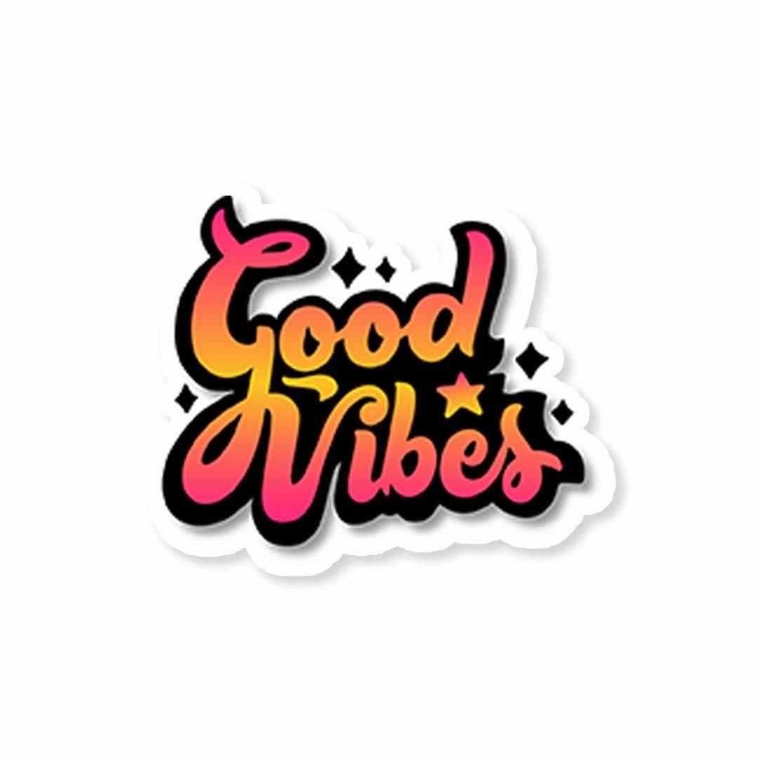 Good Vibes Sticker - Stickers | STICK IT UP