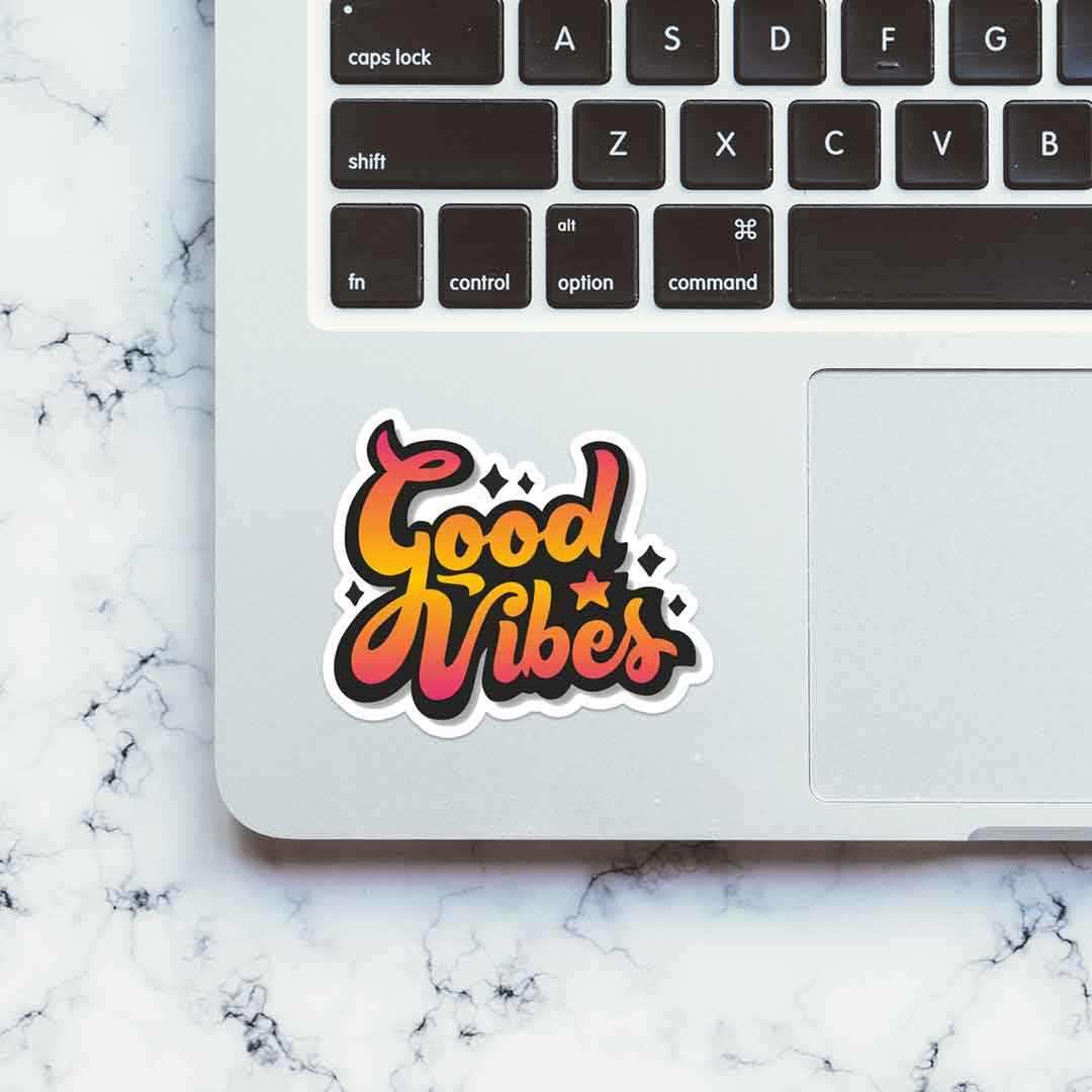 Good Vibes Sticker - Stickers | STICK IT UP
