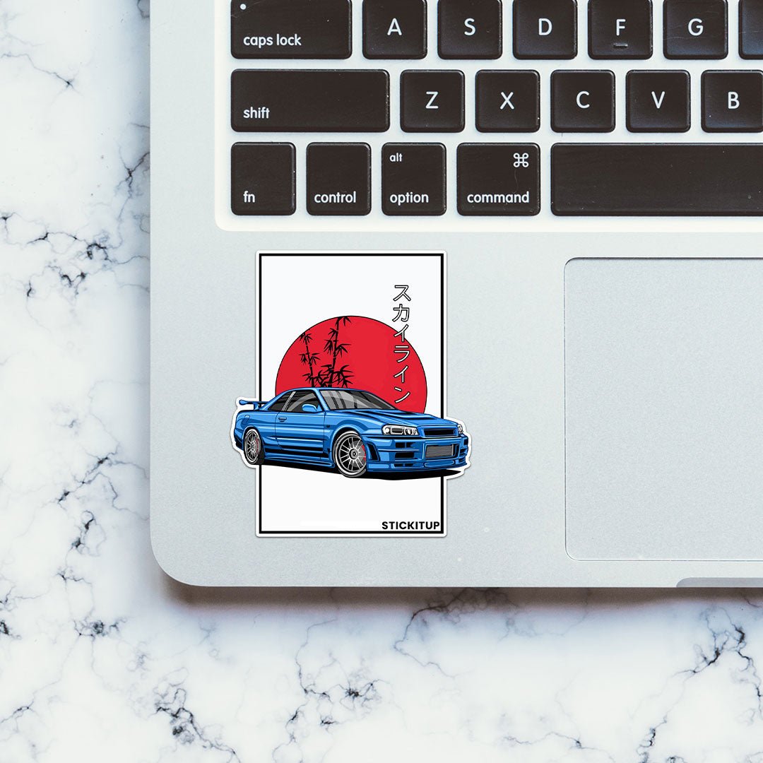 GTR R34 Sticker - Stickers | STICK IT UP