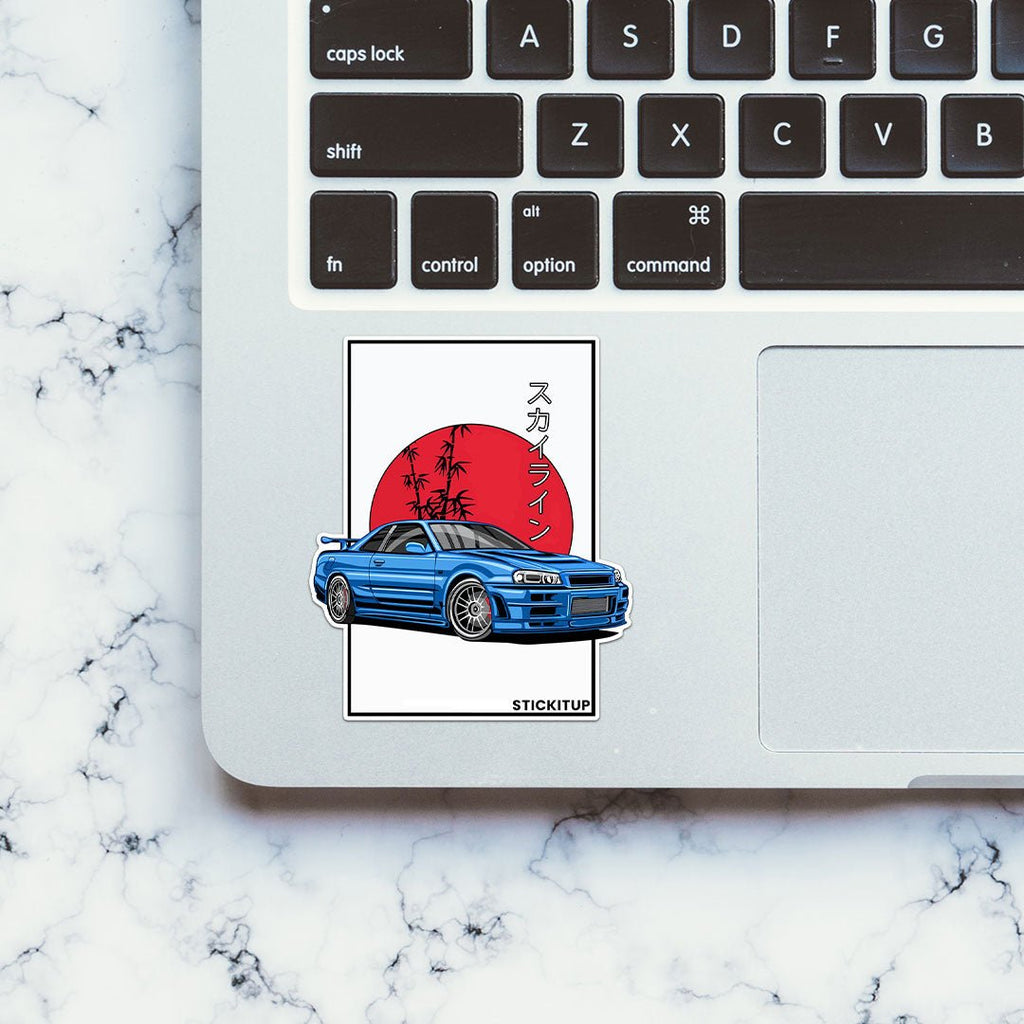 GTR R34 Sticker - Stickers | STICK IT UP