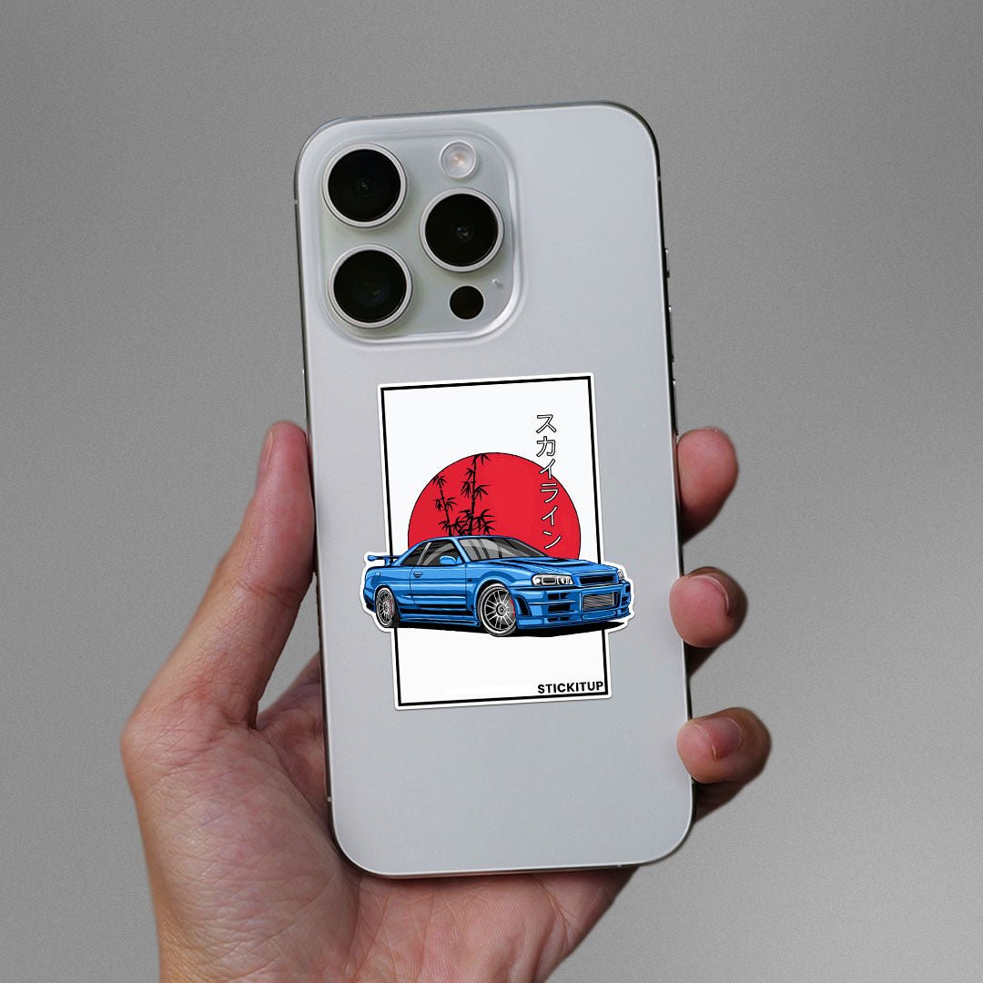 GTR R34 Sticker - Stickers | STICK IT UP