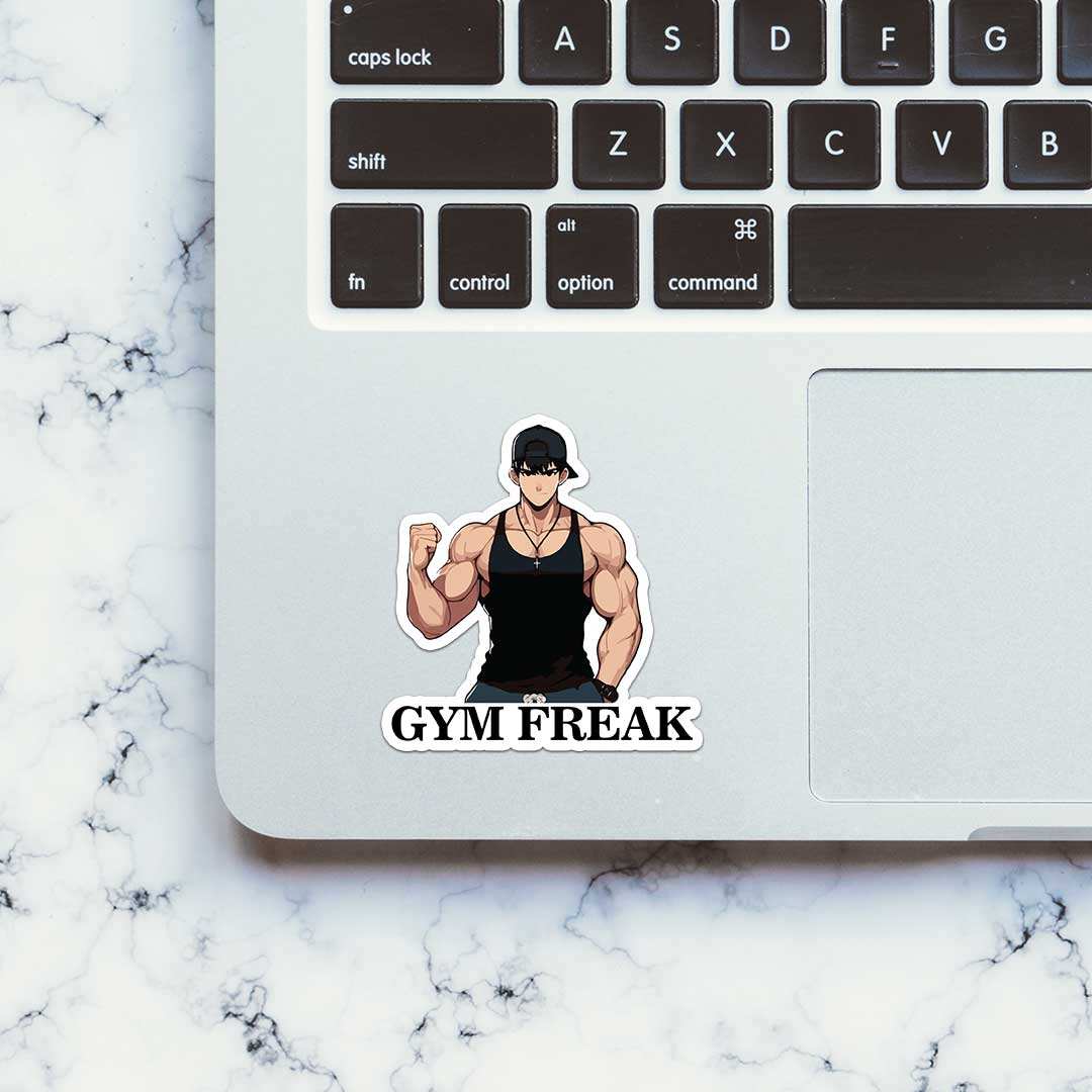 Gym Freak Sticker - Stickers | STICK IT UP
