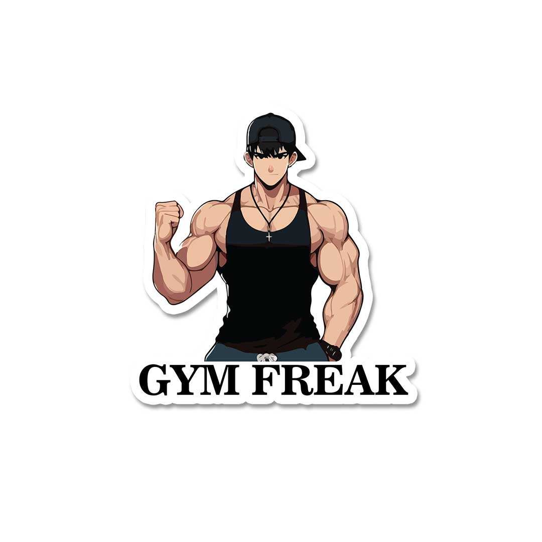 Gym Freak Sticker - Stickers | STICK IT UP