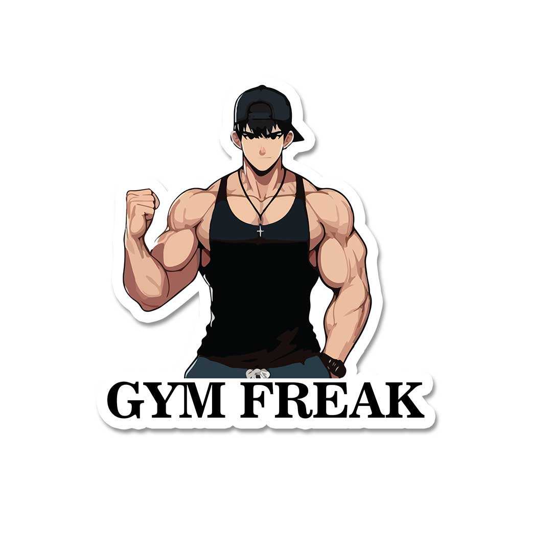 Gym Freak Sticker - Stickers | STICK IT UP