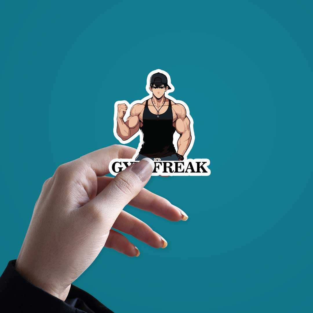 Gym Freak Sticker - Stickers | STICK IT UP