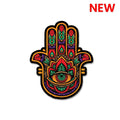 Hamsa Hand Symbol Sticker waterproof vinyl decal for laptop, bike, car & bottle