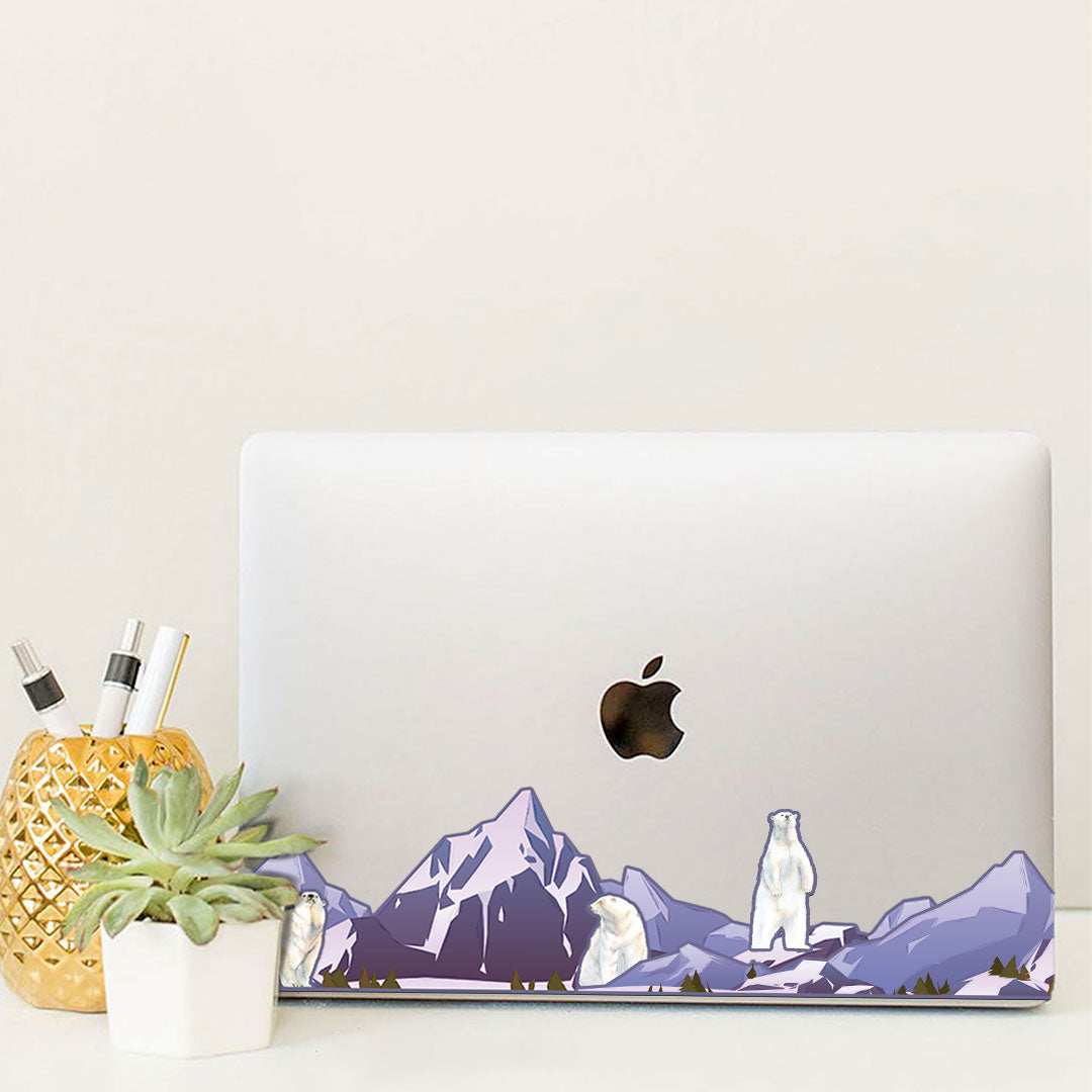 Himalayas Infinity Sticker waterproof vinyl decal for laptop, bike, car & bottle
