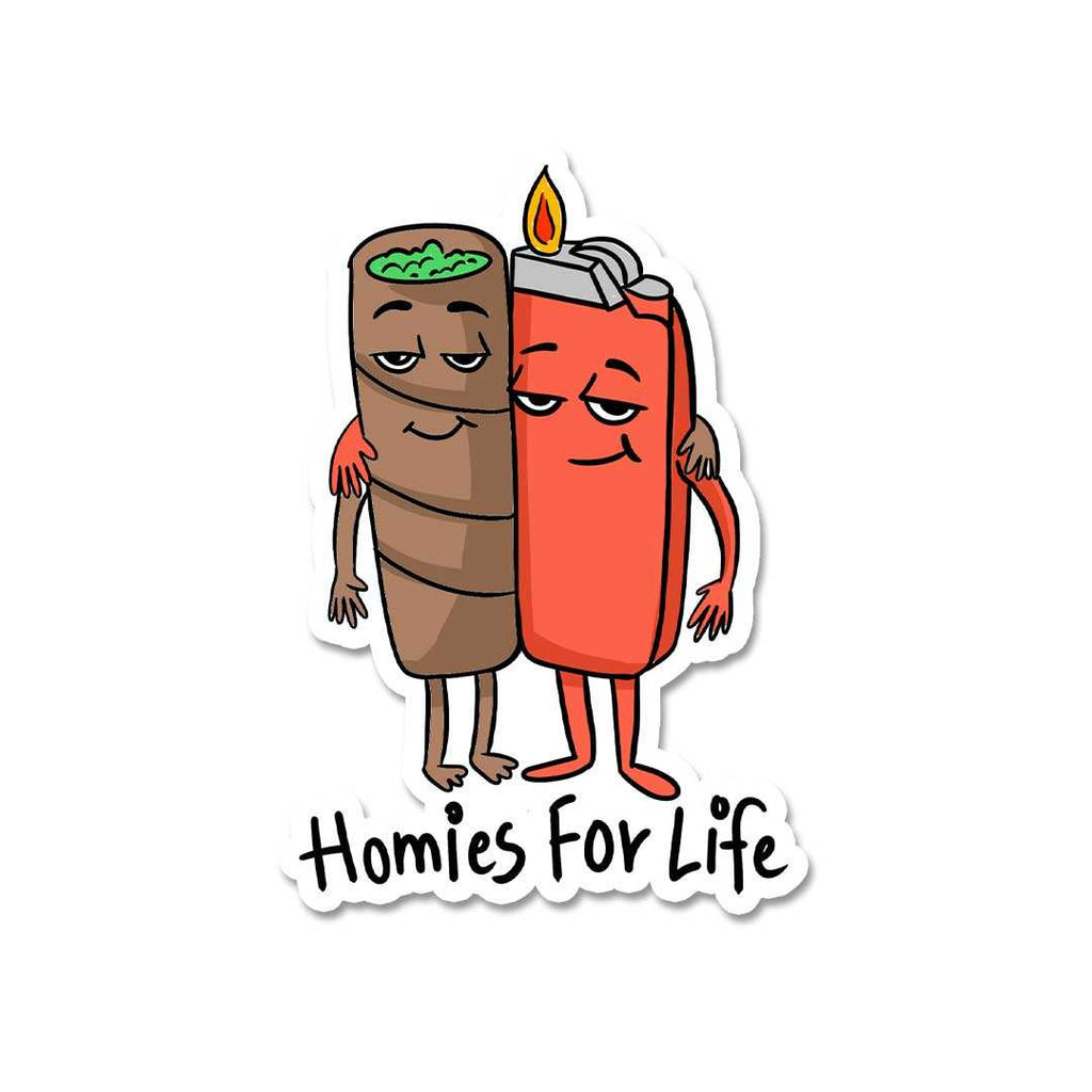 Homies For Life Sticker - Stickers | STICK IT UP