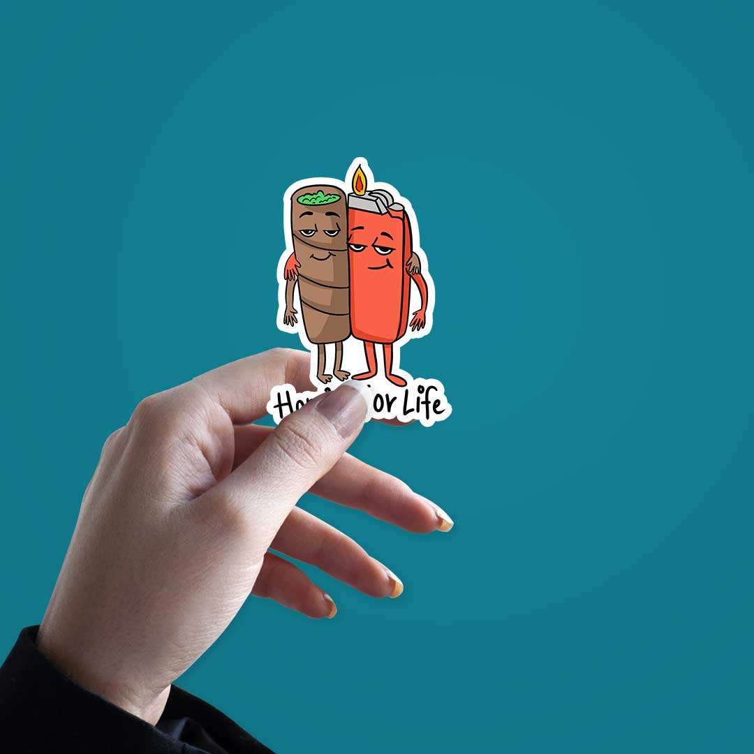Homies For Life Sticker - Stickers | STICK IT UP
