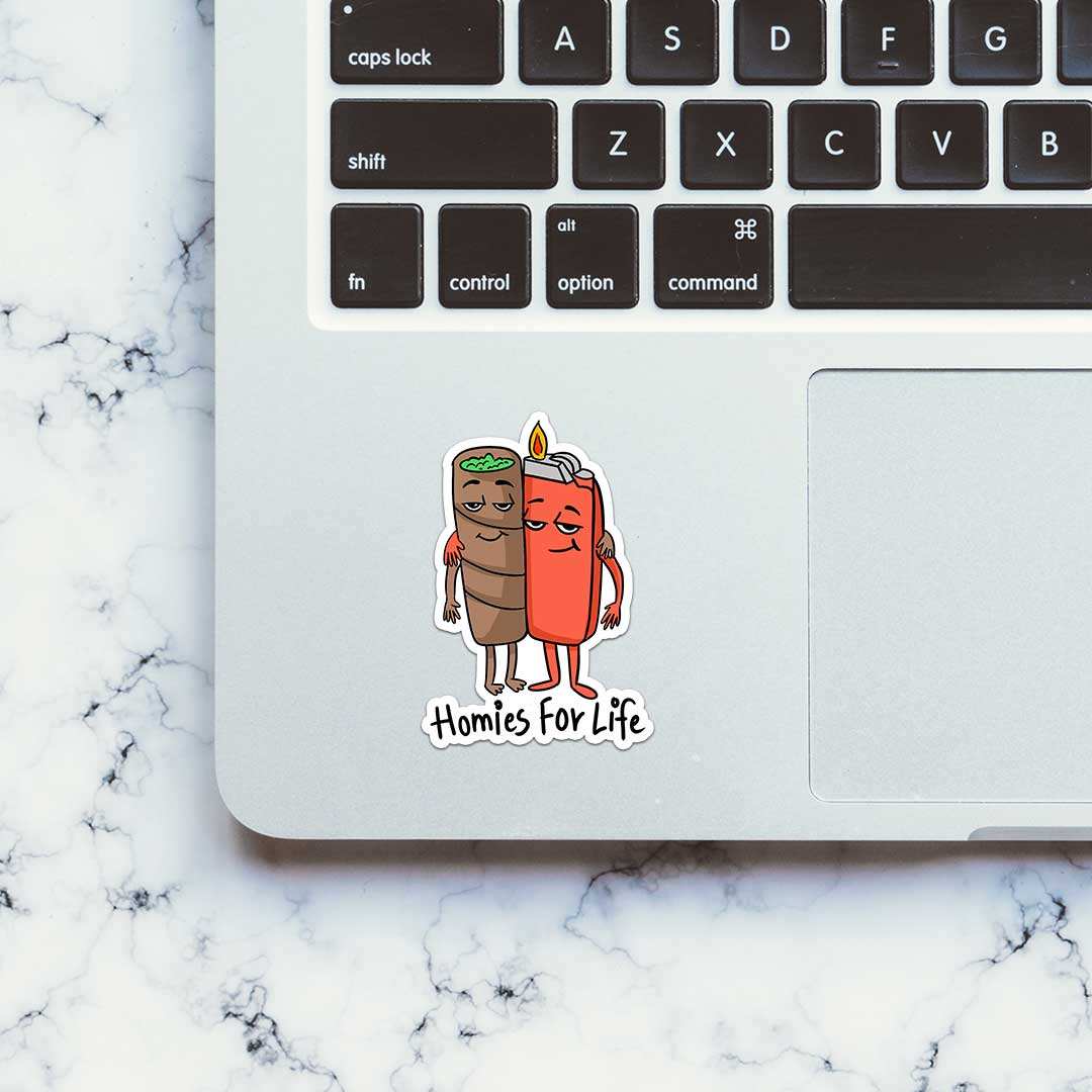 Homies For Life Sticker - Stickers | STICK IT UP