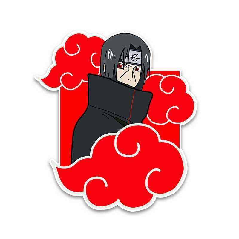 Red Cloud Ninja Bumper Sticker - Bumper Stickers | STICK IT UP