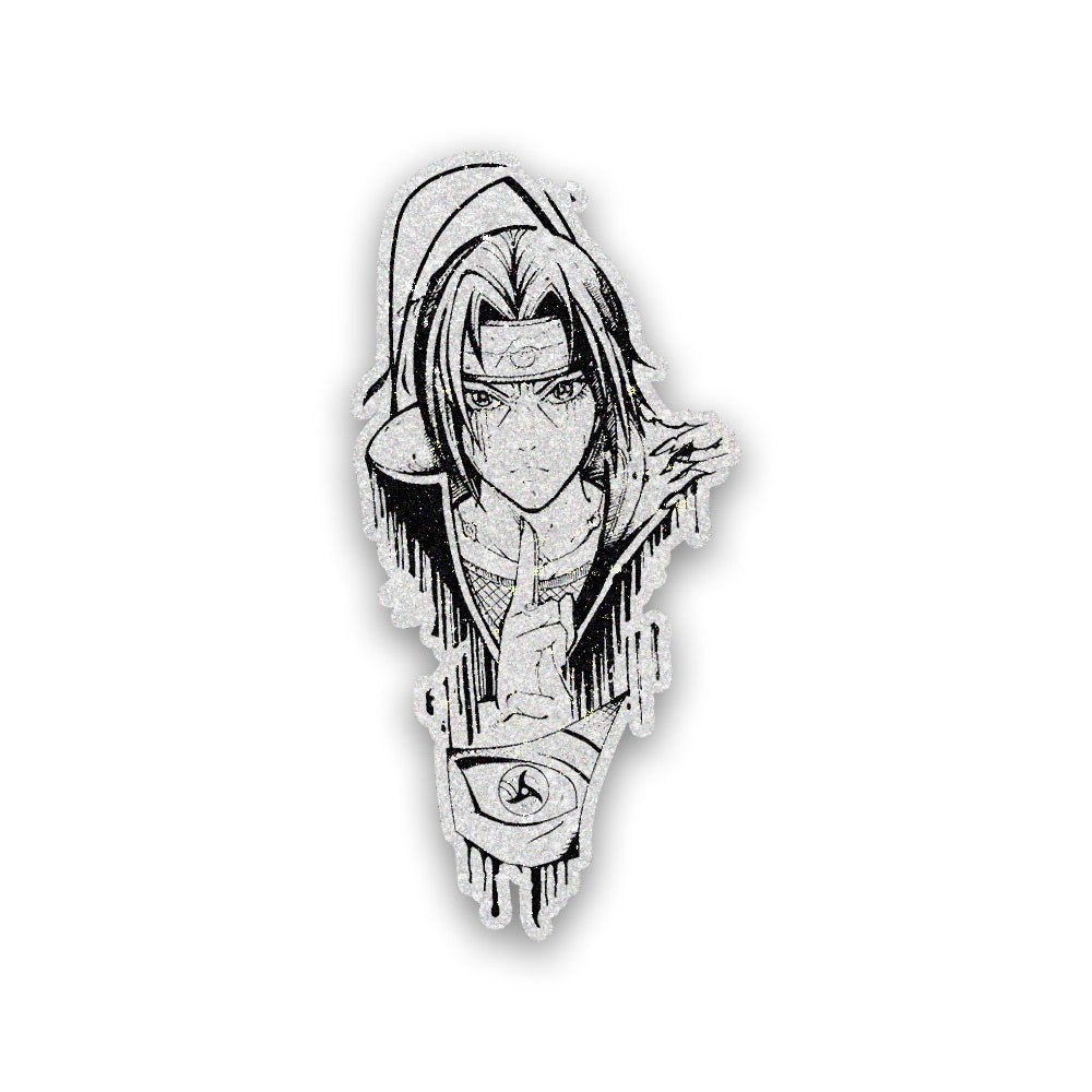 Sketch Ninja Glitter Sticker - Glitter Stickers | STICK IT UP