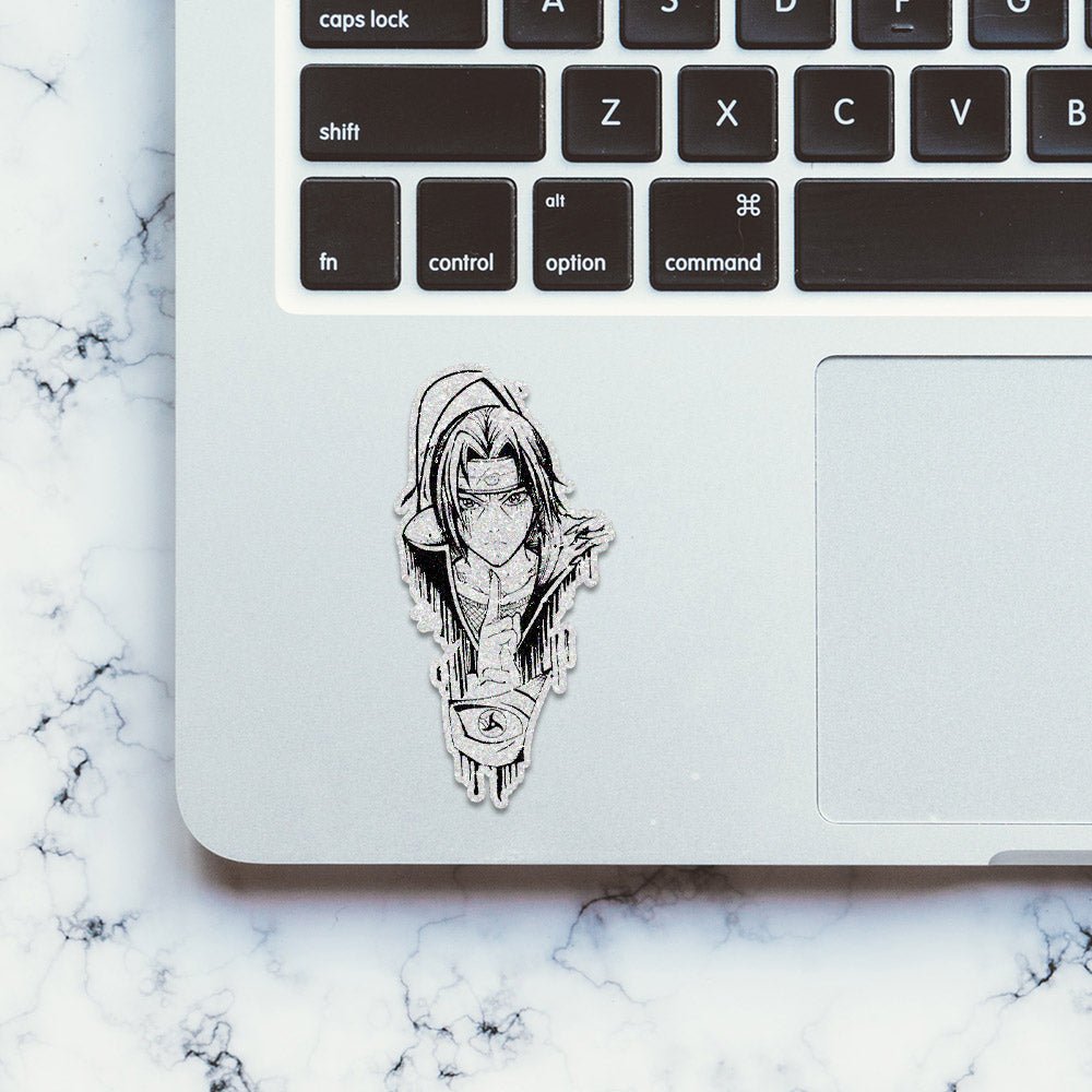 Sketch Ninja Glitter Sticker - Glitter Stickers | STICK IT UP