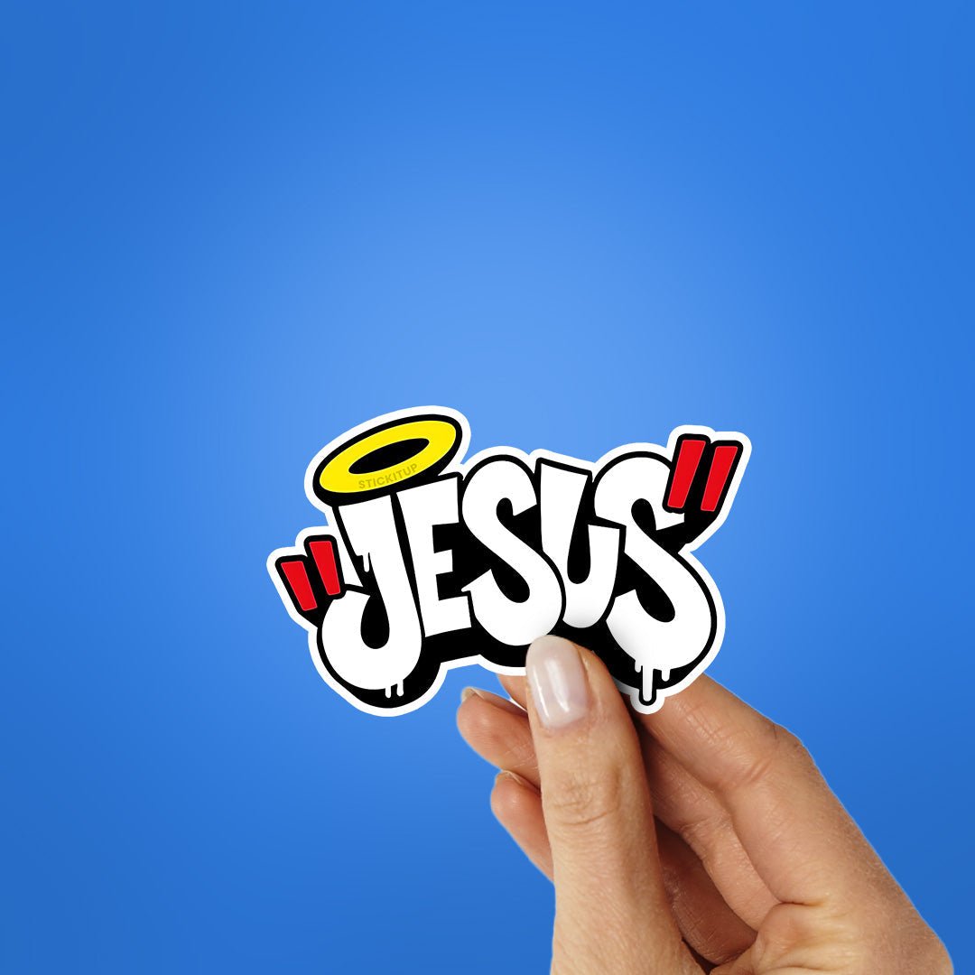 Jesus Sticker - Stickers | STICK IT UP