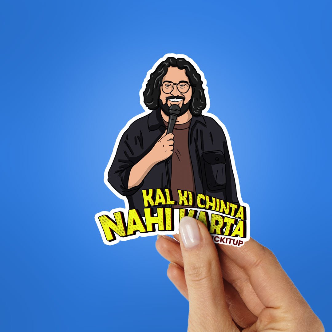 KAL KI CHINTA NAHI KARTA Sticker - Stickers | STICK IT UP