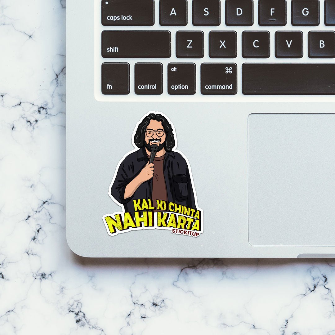 KAL KI CHINTA NAHI KARTA Sticker - Stickers | STICK IT UP