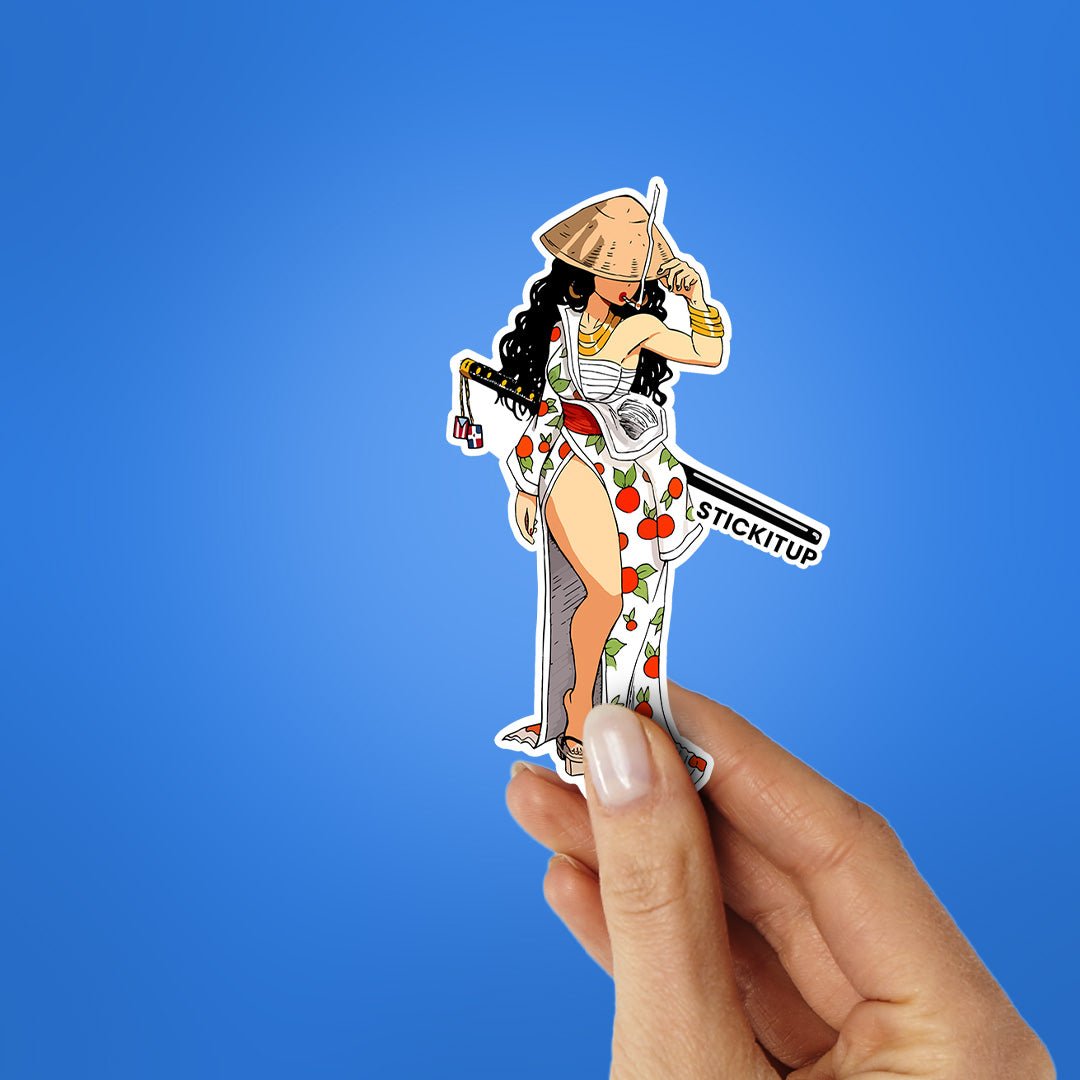 Katana Girl Sticker - Stickers | STICK IT UP