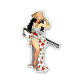 Katana Girl Sticker - Stickers | STICK IT UP