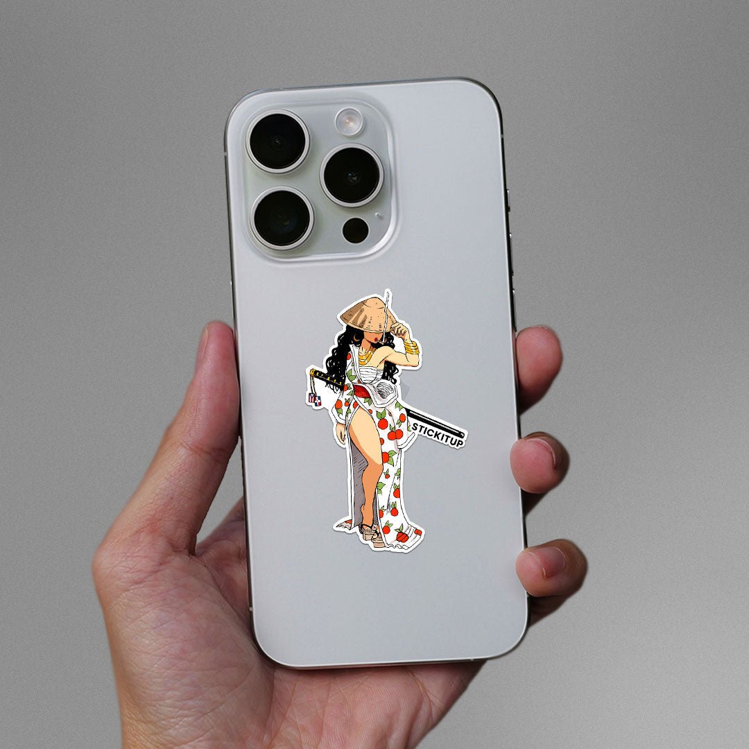 Katana Girl Sticker - Stickers | STICK IT UP