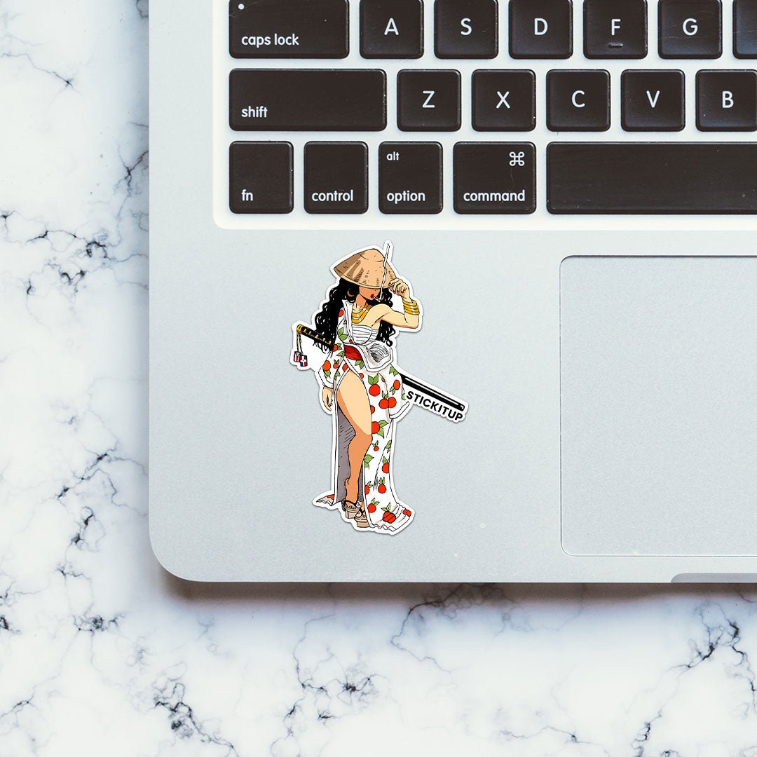 Katana Girl Sticker - Stickers | STICK IT UP