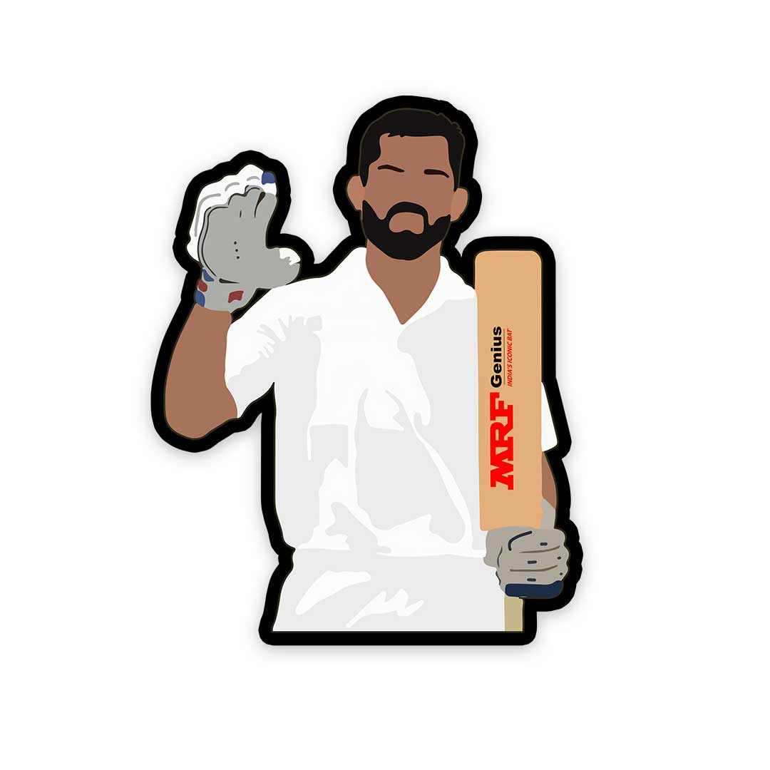 King Kohli Sticker - Stickers | STICK IT UP