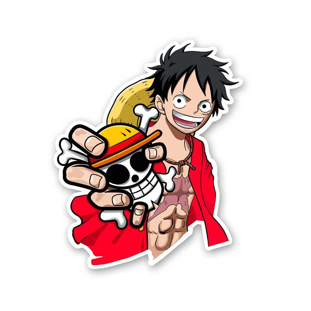 Luffy One Piece Sticker - Stickers | STICK IT UP