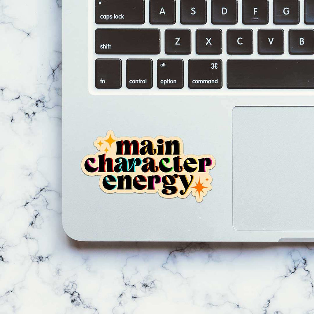 Main Character Energy Sticker - Stickers | STICK IT UP