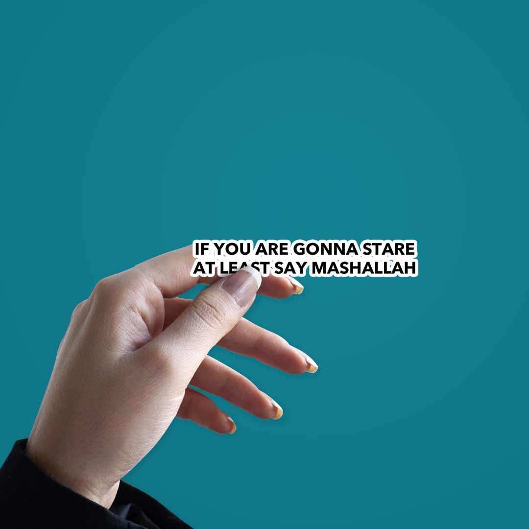 Mashallah! sticker - Stickers | STICK IT UP