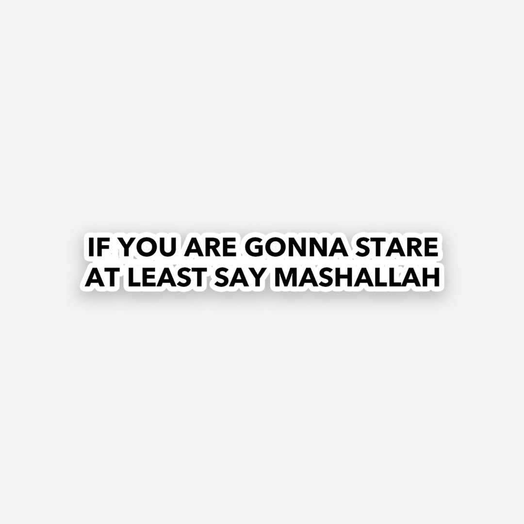 Mashallah! sticker - Stickers | STICK IT UP
