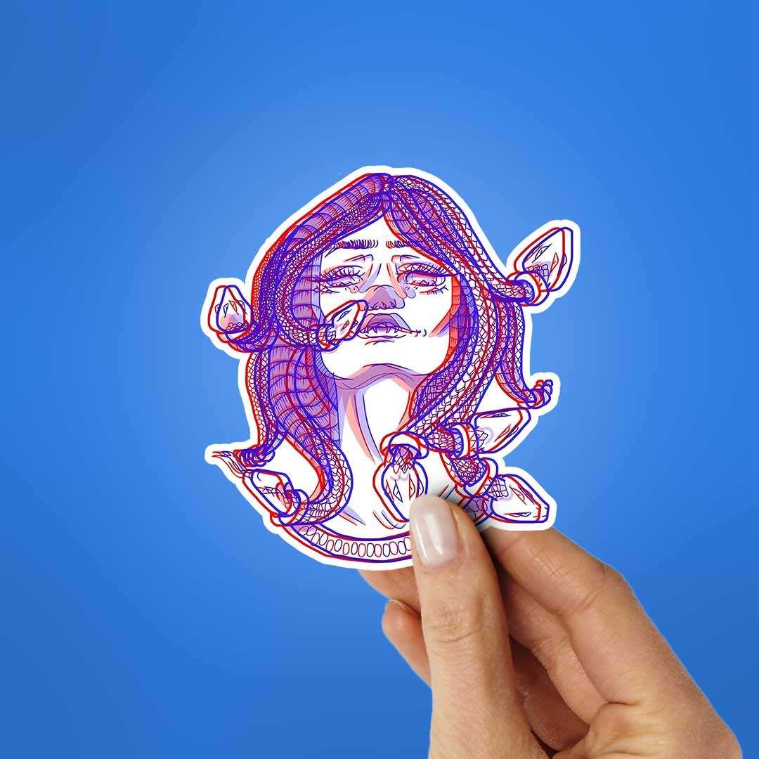 Medusa Sticker - Stickers | STICK IT UP