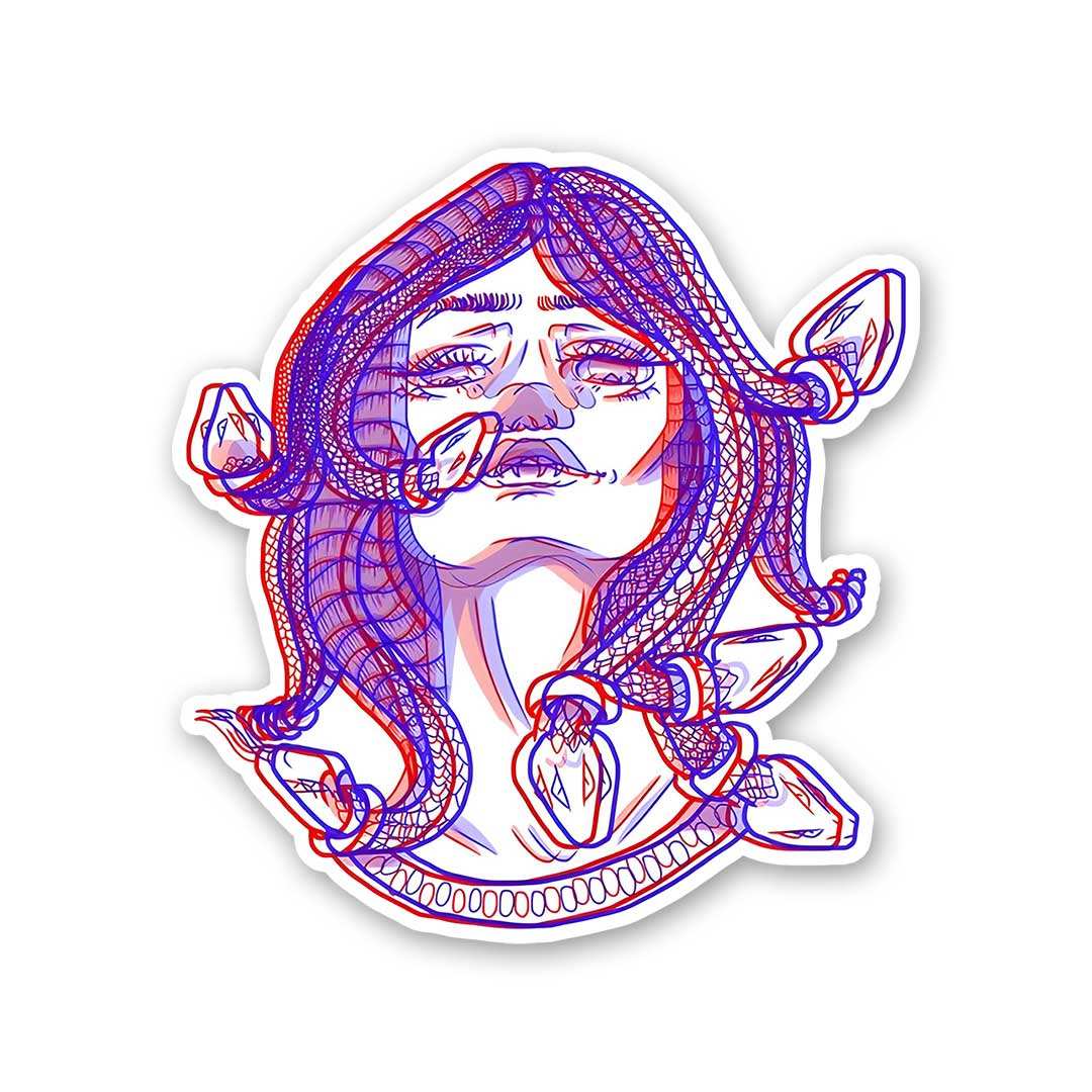 Medusa Sticker - Stickers | STICK IT UP