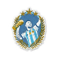 Football Champion Trophy Sticker - Stickers | STICK IT UP