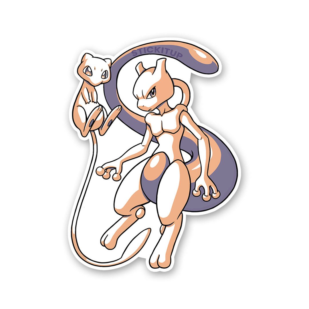Retro Psychic Creatures Sticker - Stickers | STICK IT UP